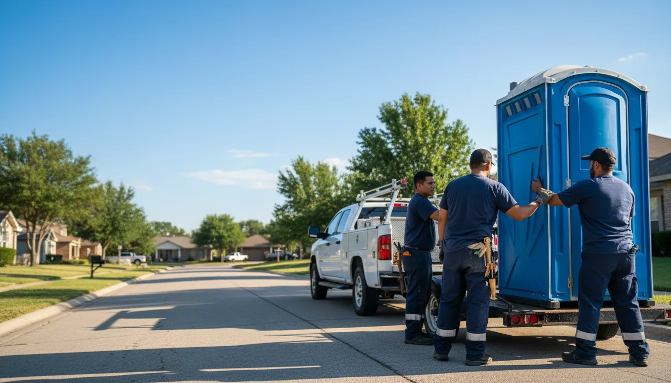 Portable Toilet Rental in Reydon, OK near me